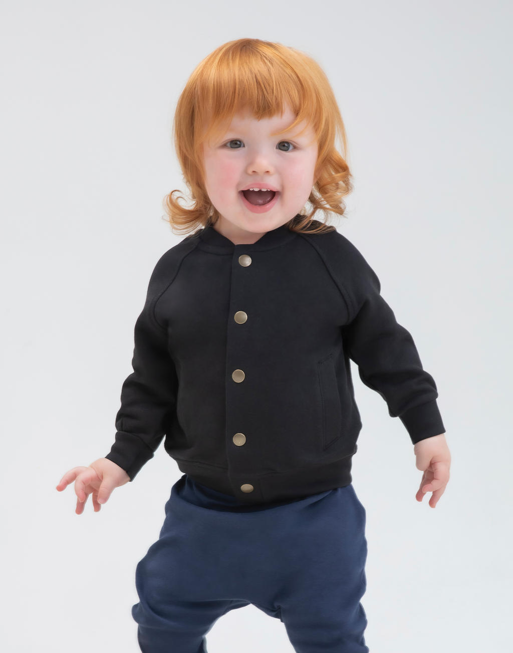  Baby Bomber Jacket in Farbe Black
