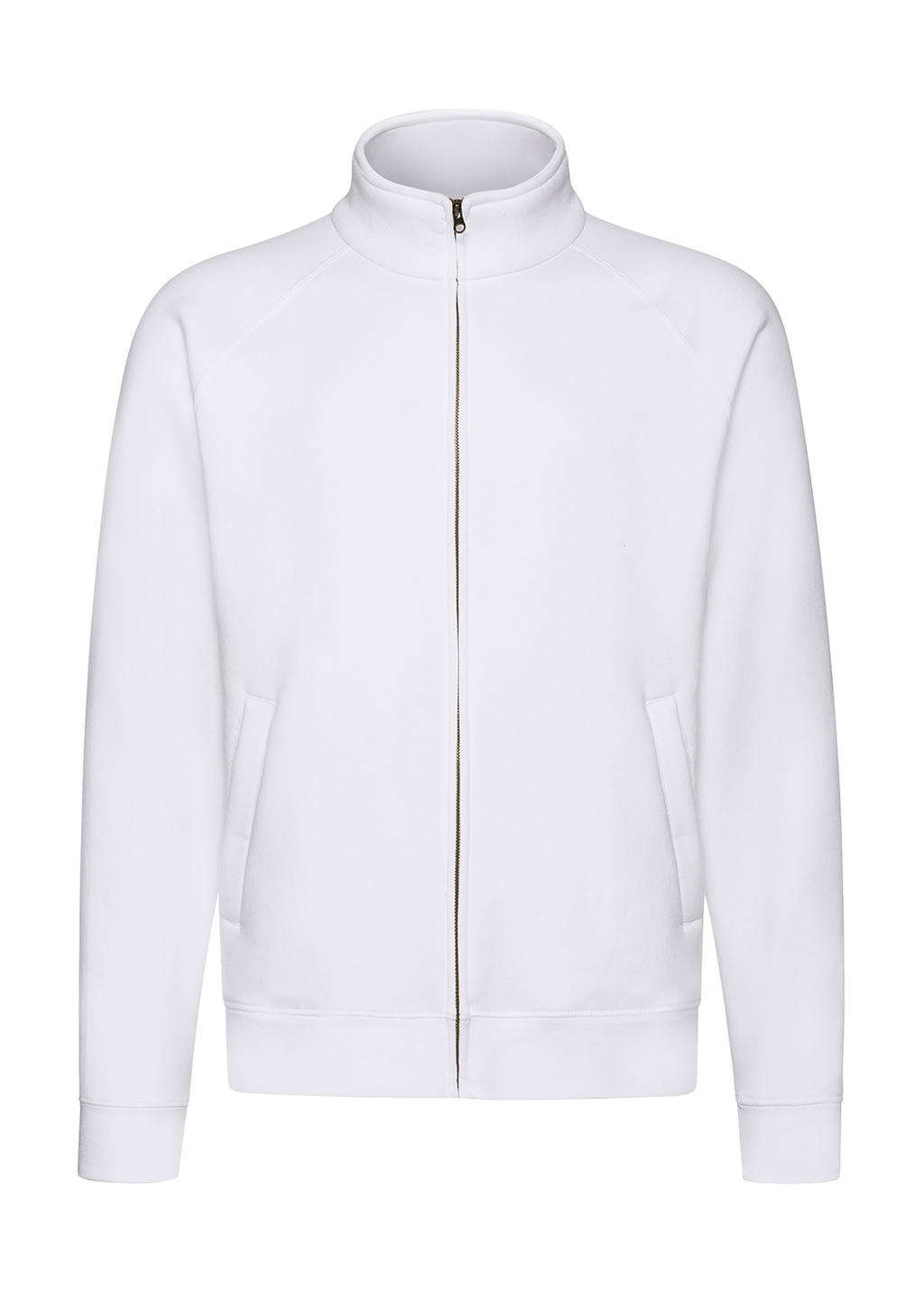  Premium Sweat Jacket in Farbe White