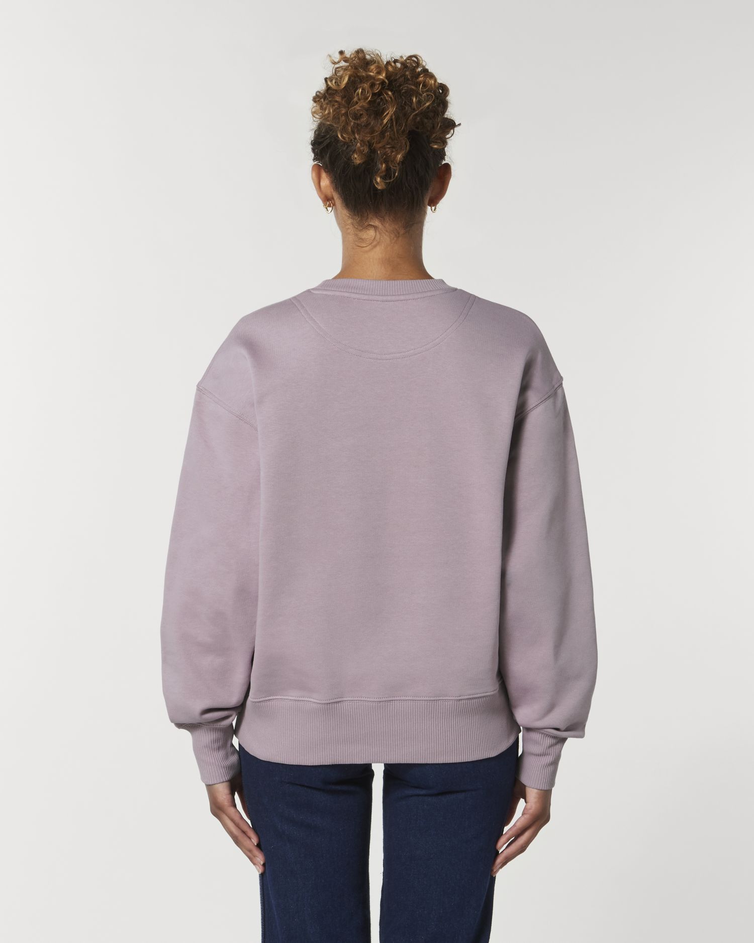 Crew neck sweatshirts Radder in Farbe Lilac Petal