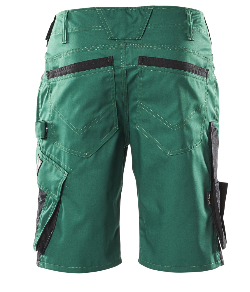 Shorts UNIQUE Shorts in Farbe Gr?n/Schwarz