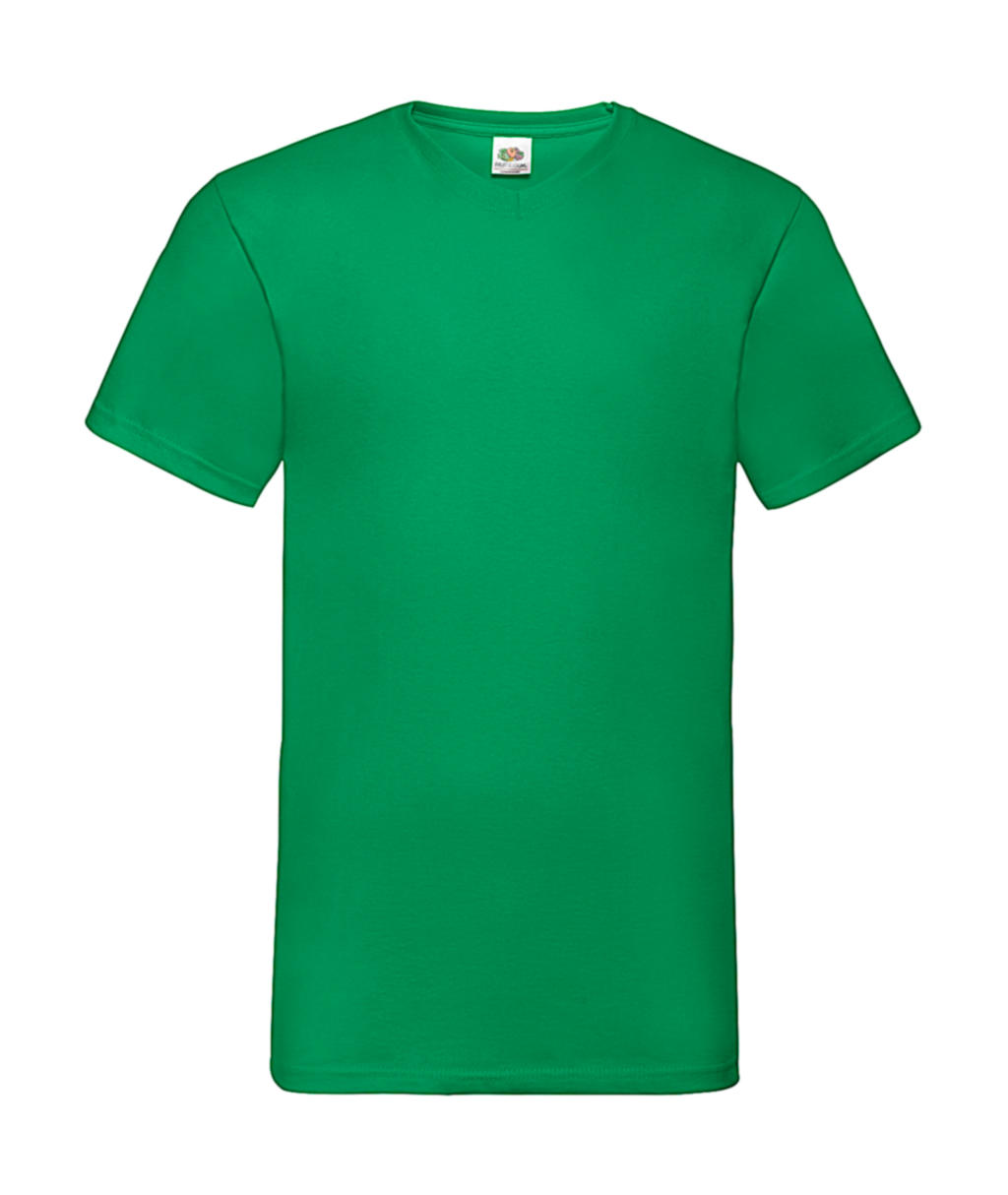  Valueweight V-Neck-Tee in Farbe Kelly Green