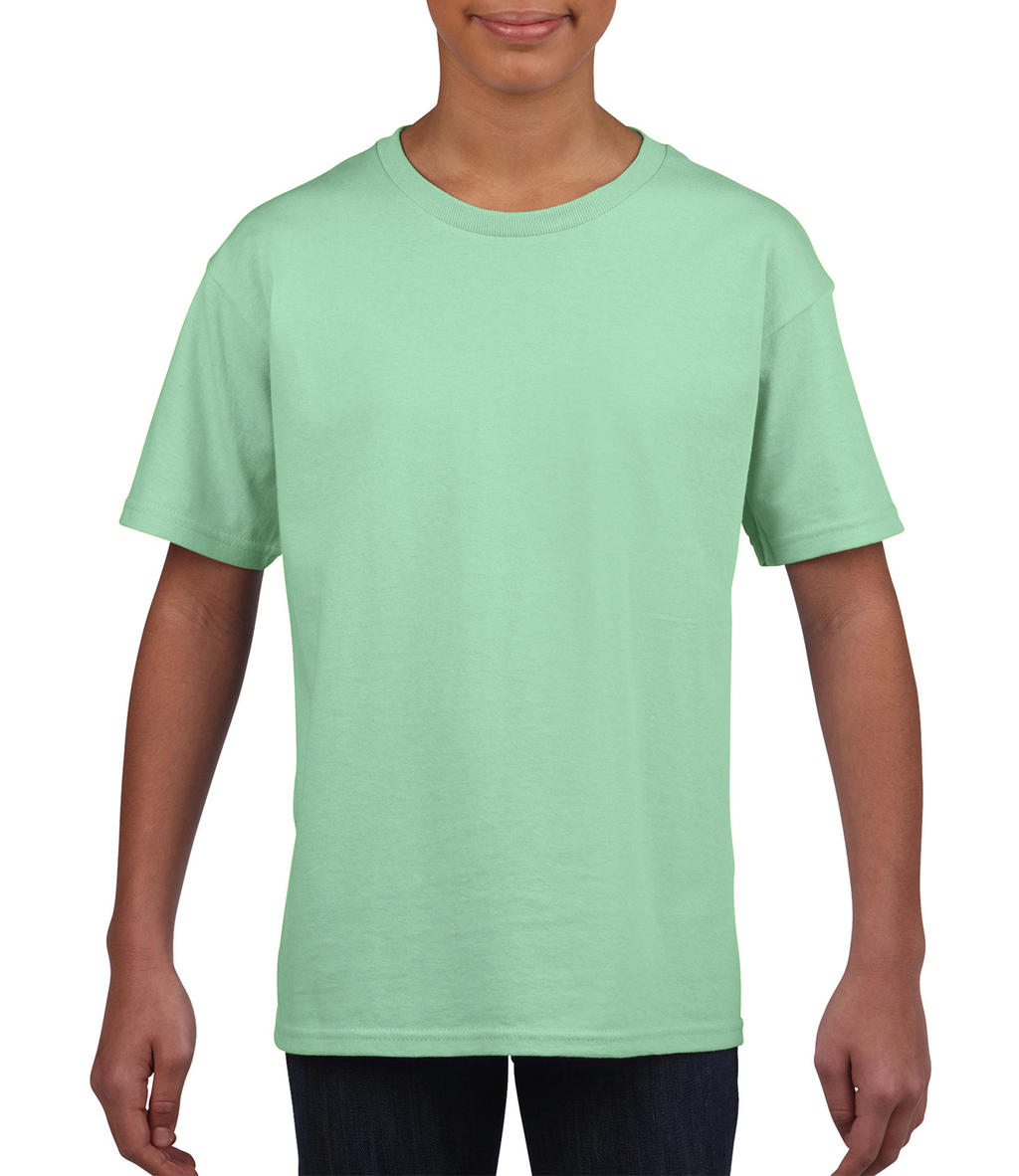  Softstyle? Youth T-Shirt in Farbe Mint Green