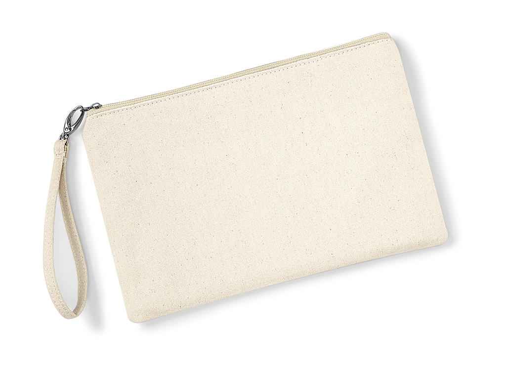  Canvas Wristlet Pouch in Farbe Natural/Natural