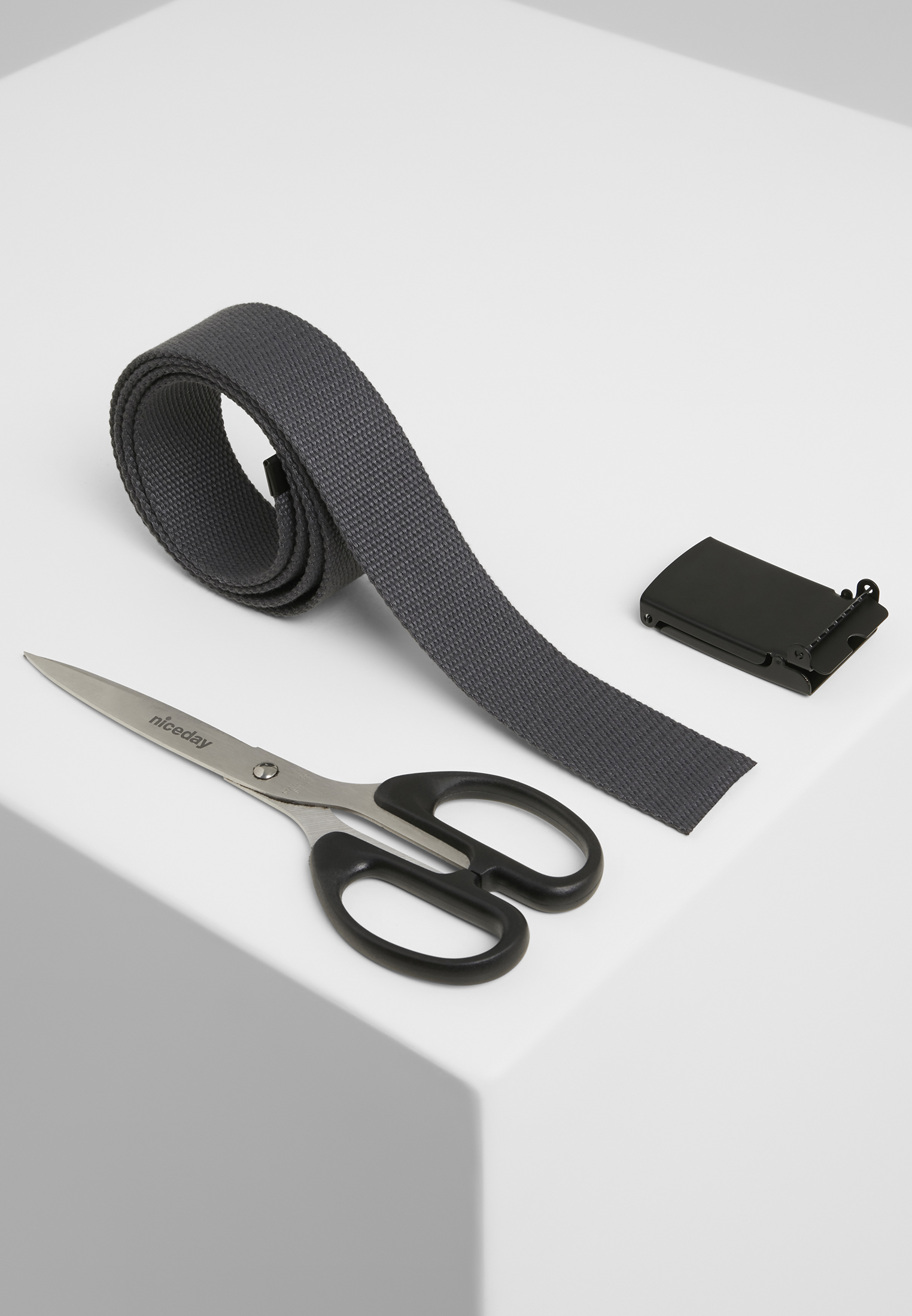 G?rtel Canvas Belts in Farbe charcoal/black