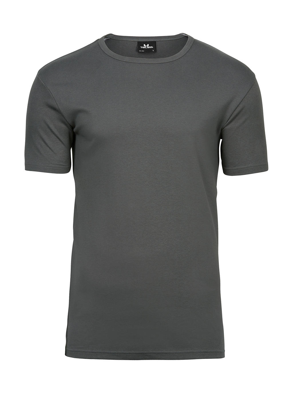  Mens Interlock T-Shirt in Farbe Powder Grey