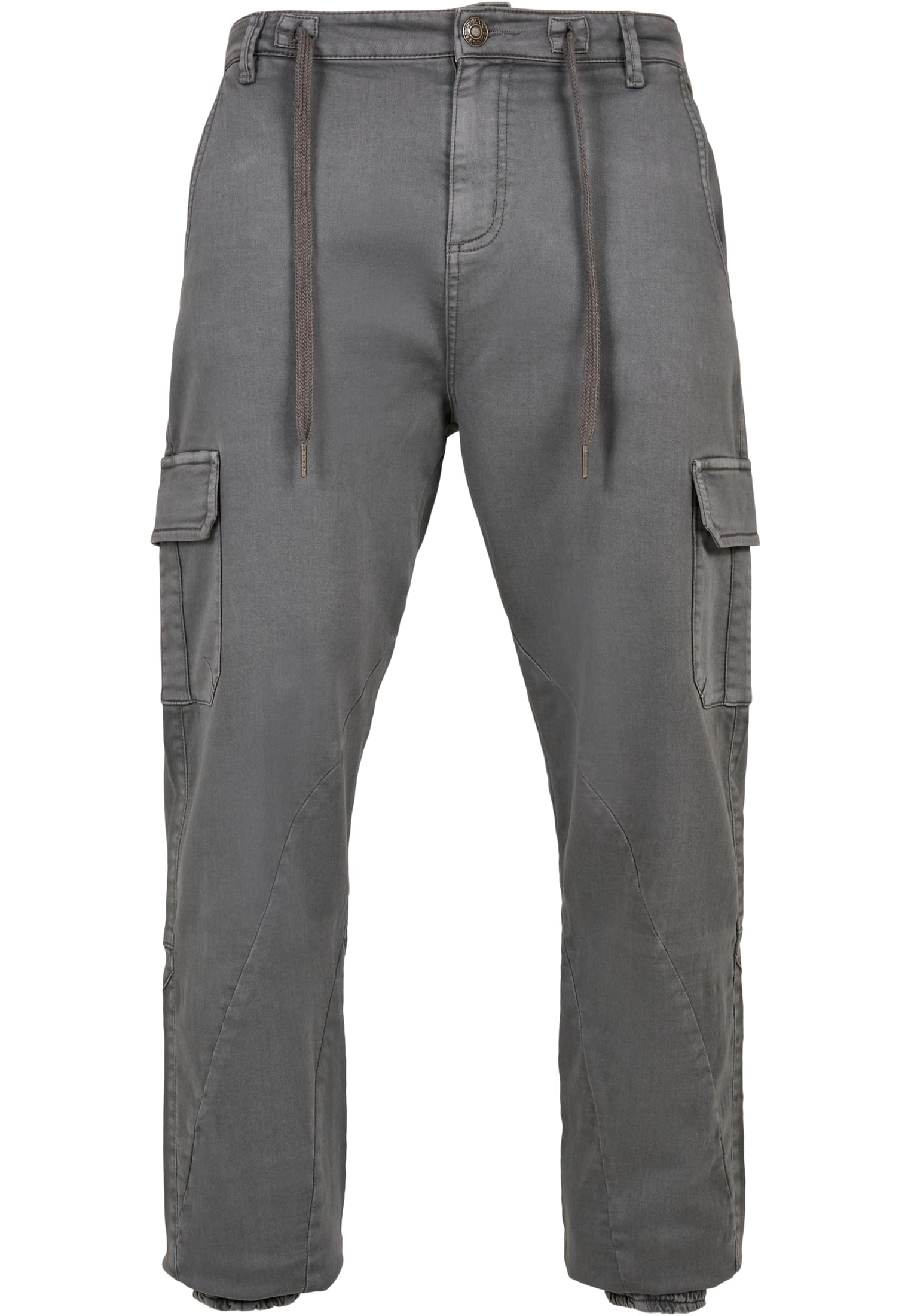 Cargo Hosen & Shorts Knitted Cargo Jogging Pants in Farbe asphalt