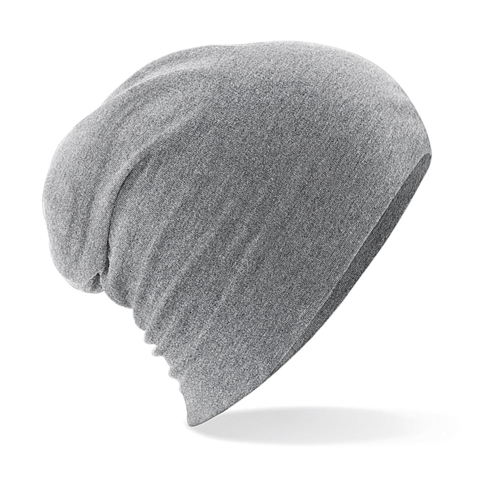  Hemsedal Cotton Slouch Beanie in Farbe Heather Grey