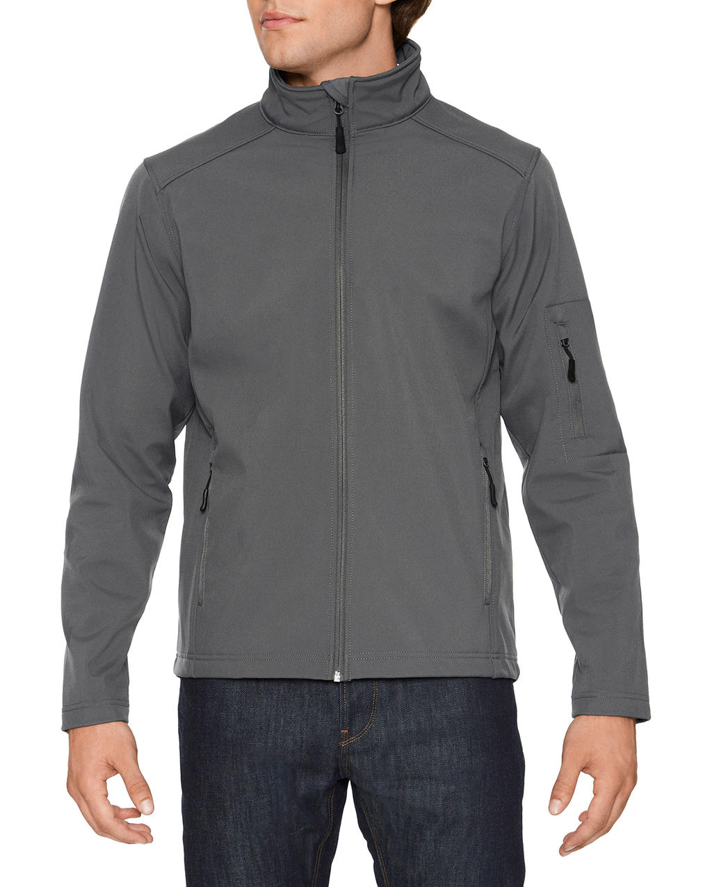  Hammer? Unisex Softshell Jacket in Farbe Charcoal
