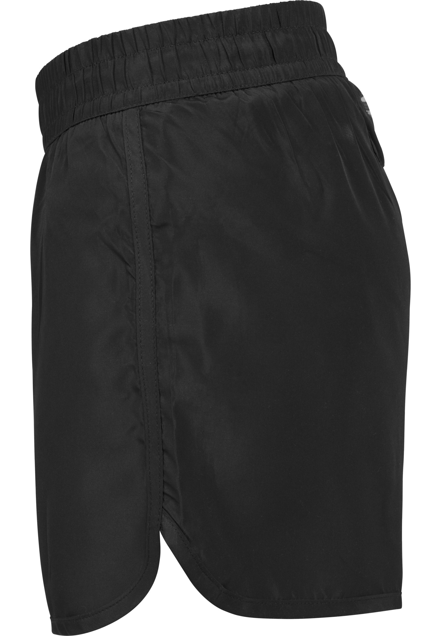Athleisure Ladies Sports Shorts in Farbe black
