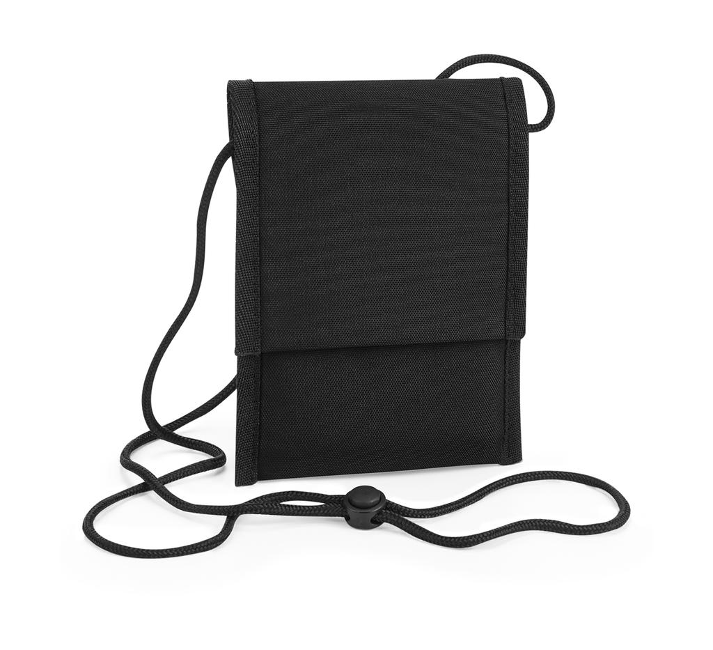  Recycled Cross Body Pouch in Farbe Black