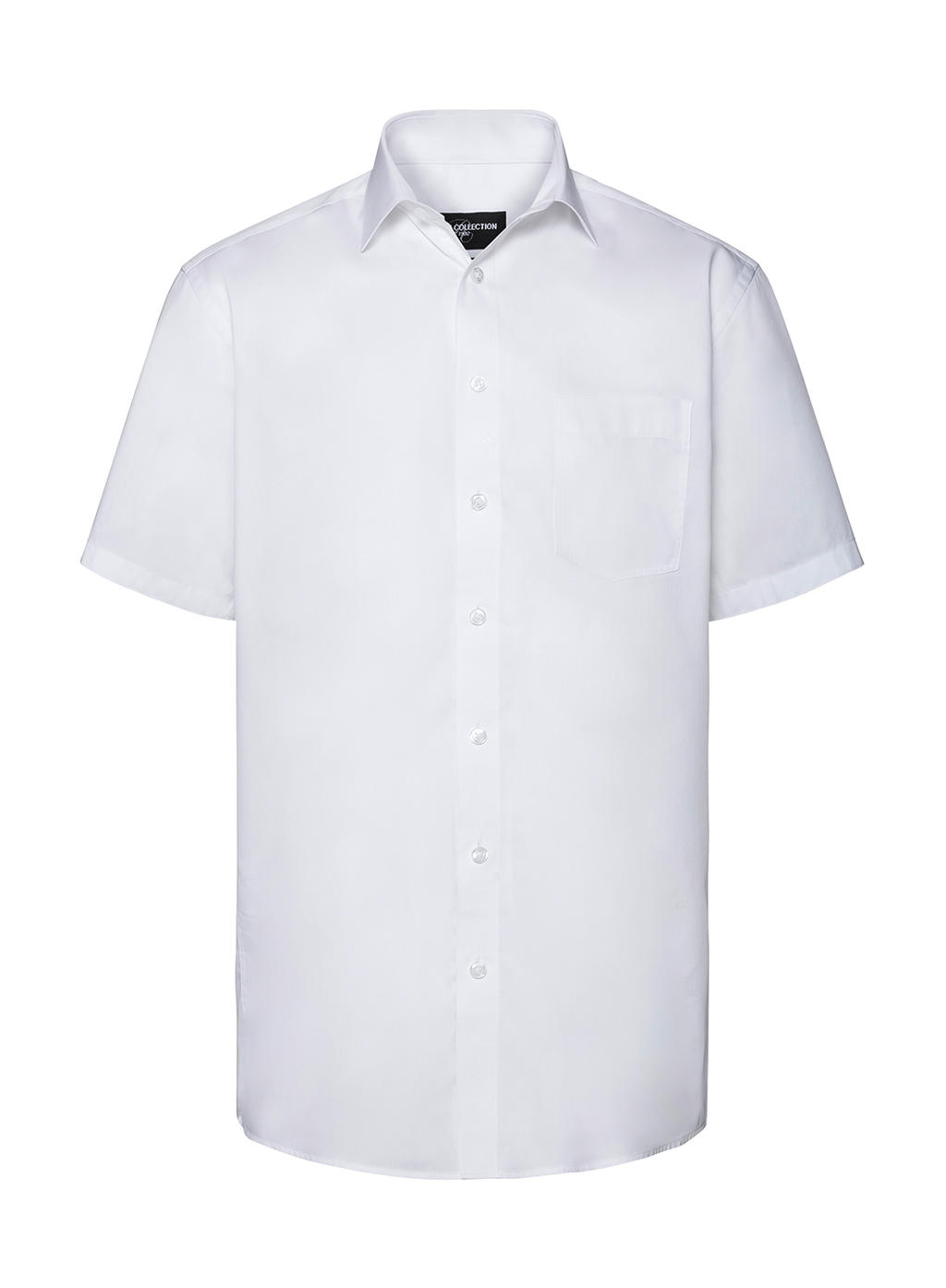  Mens Tailored Coolmax? Shirt in Farbe White