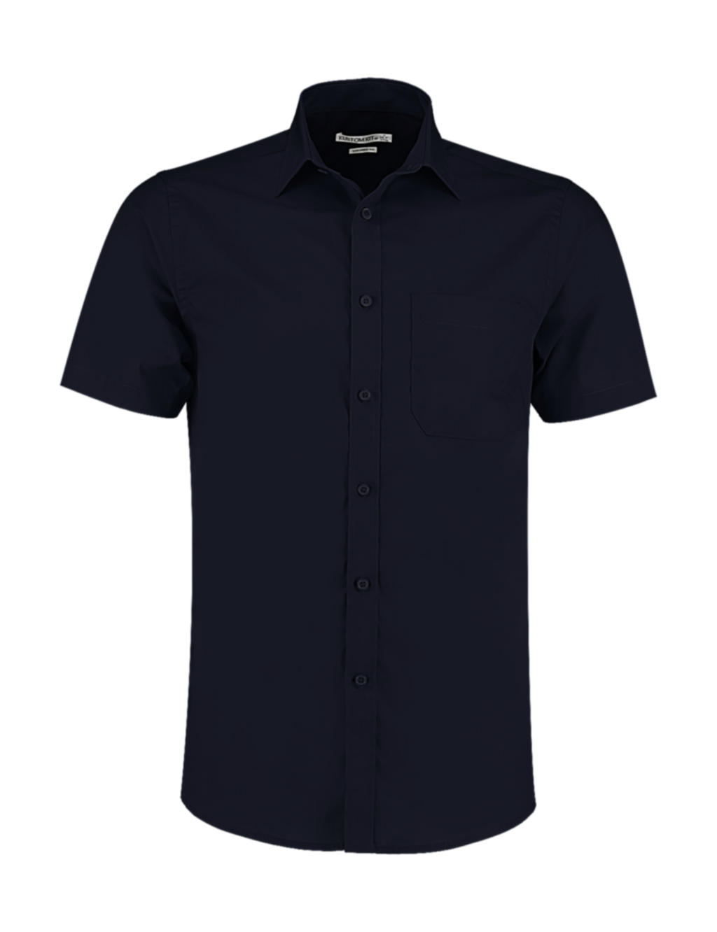  Tailored Fit Poplin Shirt SSL in Farbe Dark Navy