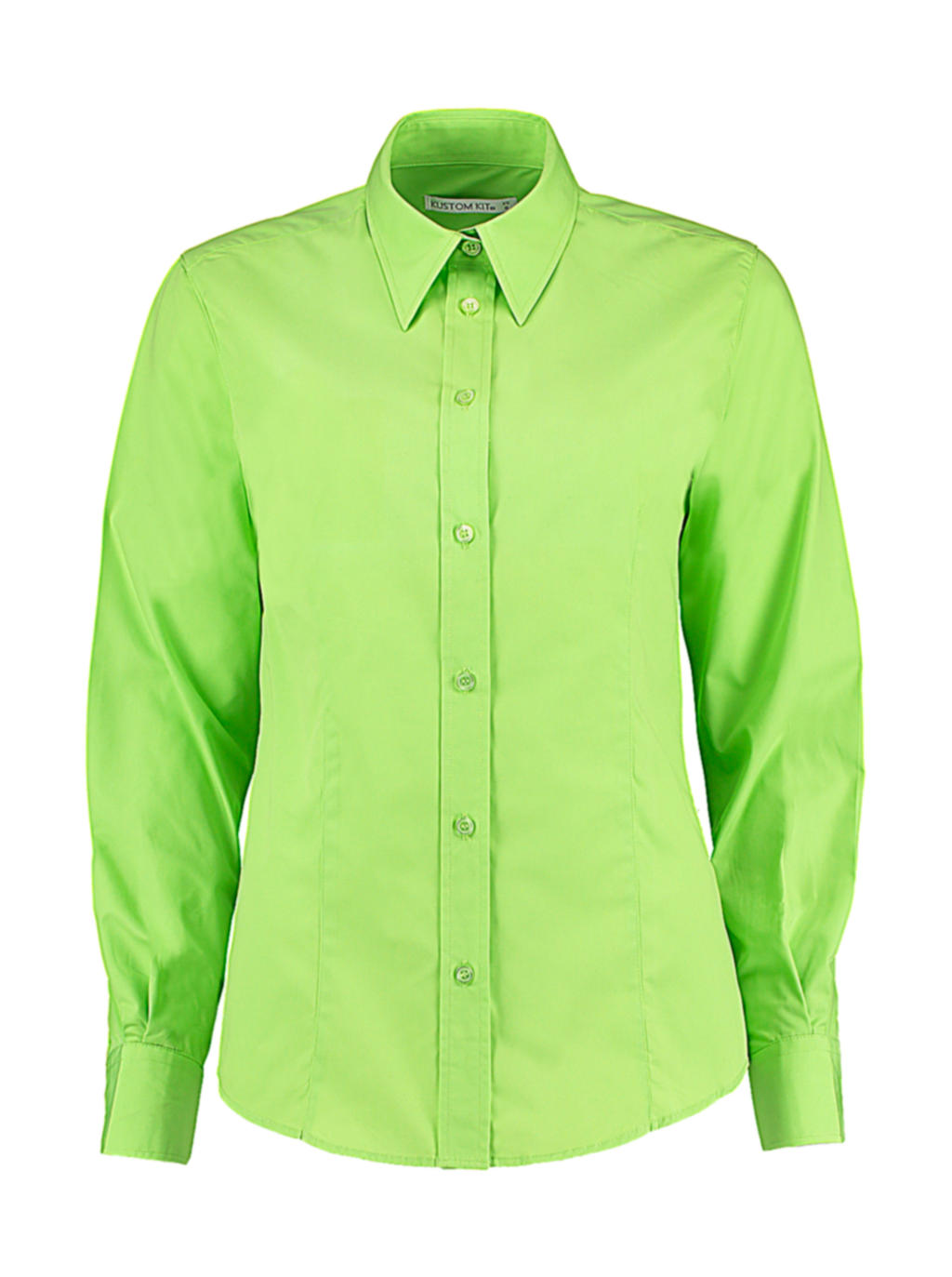  Womens Classic Fit Workforce Shirt in Farbe Lime