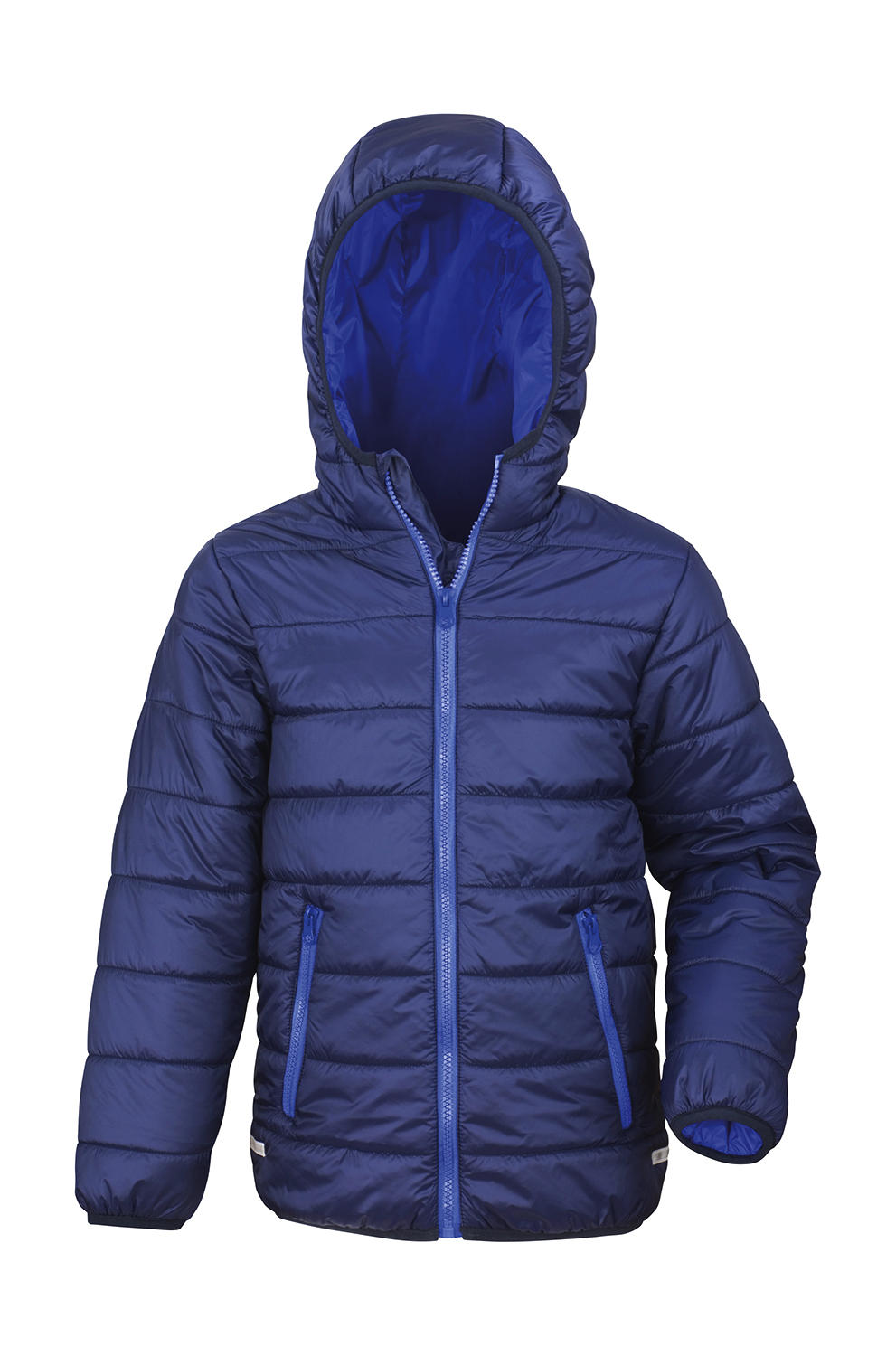  Junior/Youth Soft Padded Jacket in Farbe Navy/Royal
