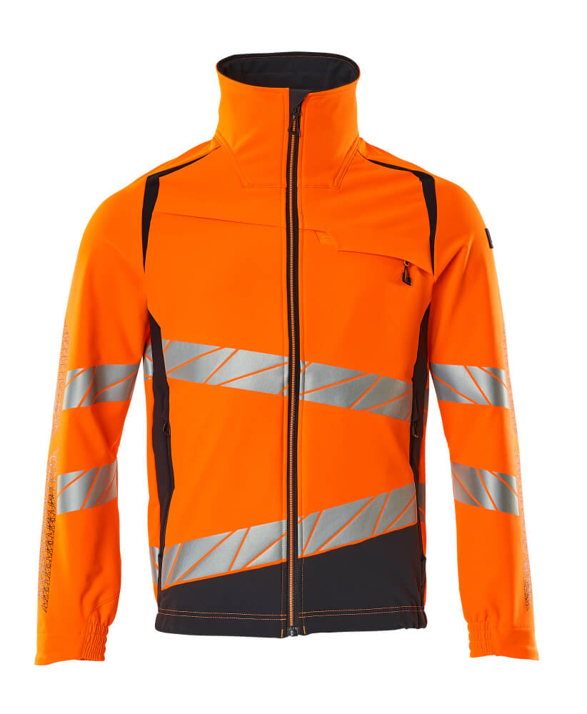Jacke ACCELERATE SAFE Jacke in Farbe Hi-vis Orange/Schwarzblau