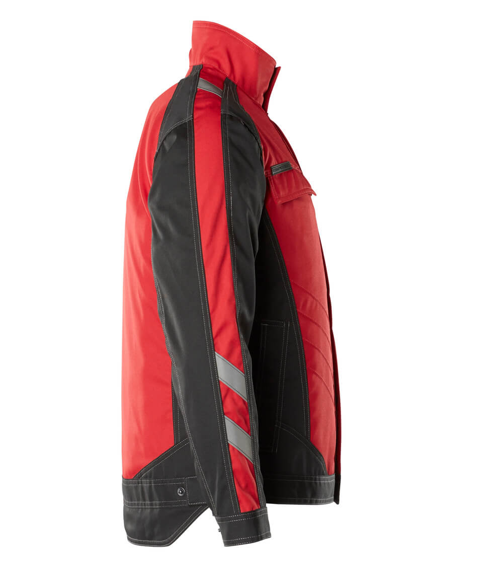 Jacke UNIQUE Jacke in Farbe Rot/Schwarz