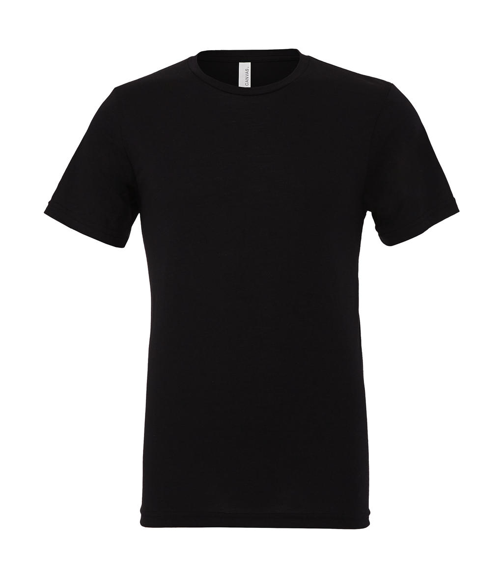  Unisex Triblend Short Sleeve Tee in Farbe Solid Black Triblend