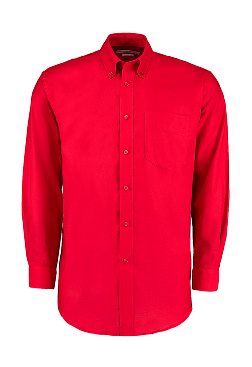  Classic Fit Workwear Oxford Shirt in Farbe Red