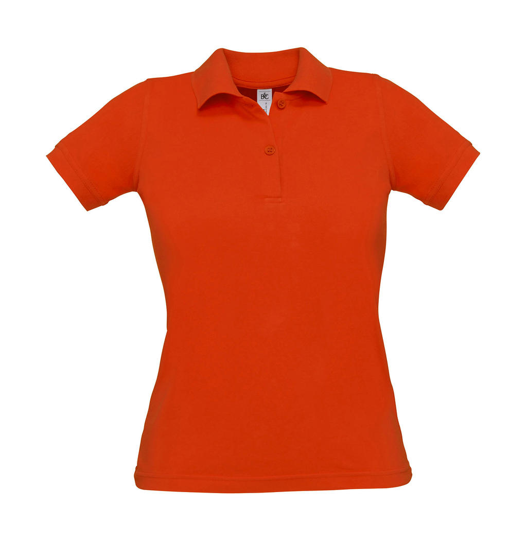  Safran Pure/women Polo  in Farbe Pumpkin Orange
