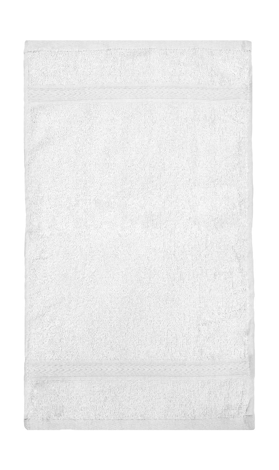  Rhine Guest Towel 30x50 cm in Farbe White