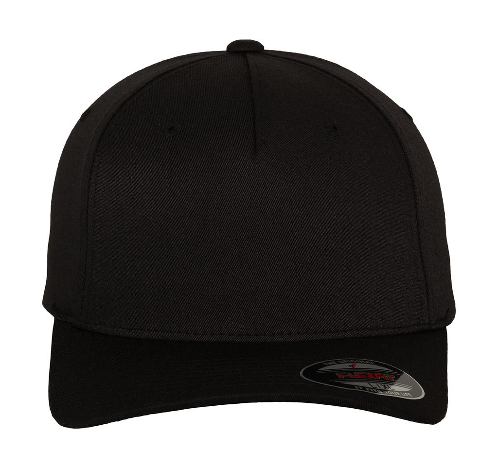  Fitted Baseball Cap in Farbe Black