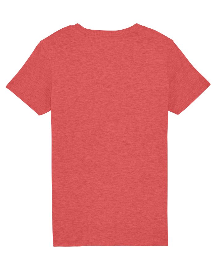 Kids T-Shirt Mini Creator in Farbe Mid Heather Red