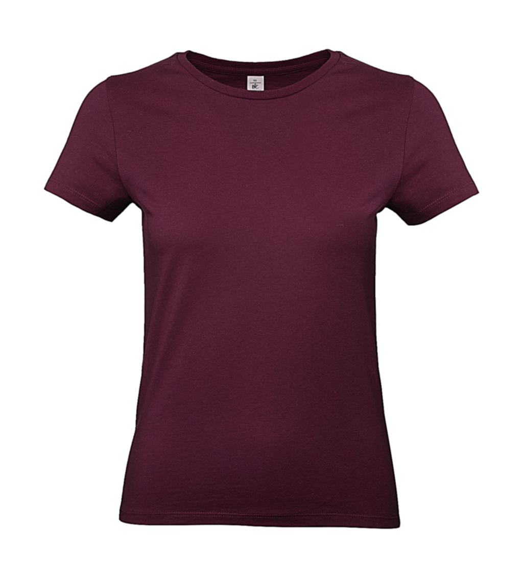  #E190 /women T-Shirt in Farbe Burgundy