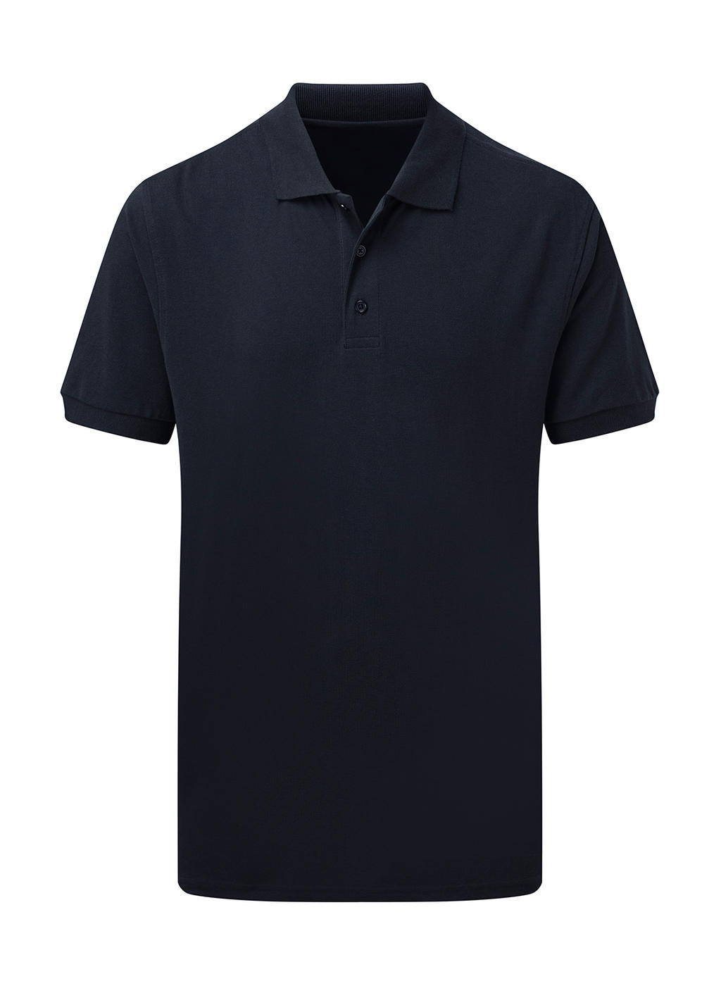  Mens Cotton Polo in Farbe Navy
