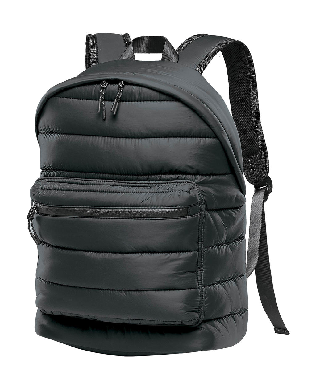  Stavanger Quilted Backpack in Farbe Black