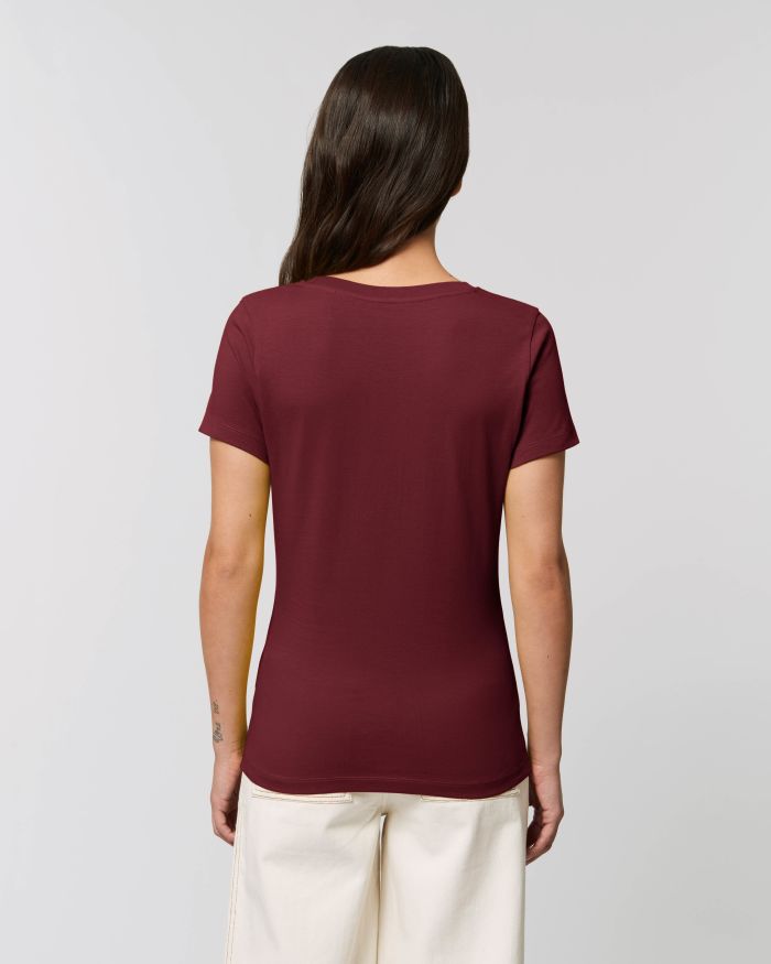 T-Shirt Stella Expresser in Farbe Burgundy