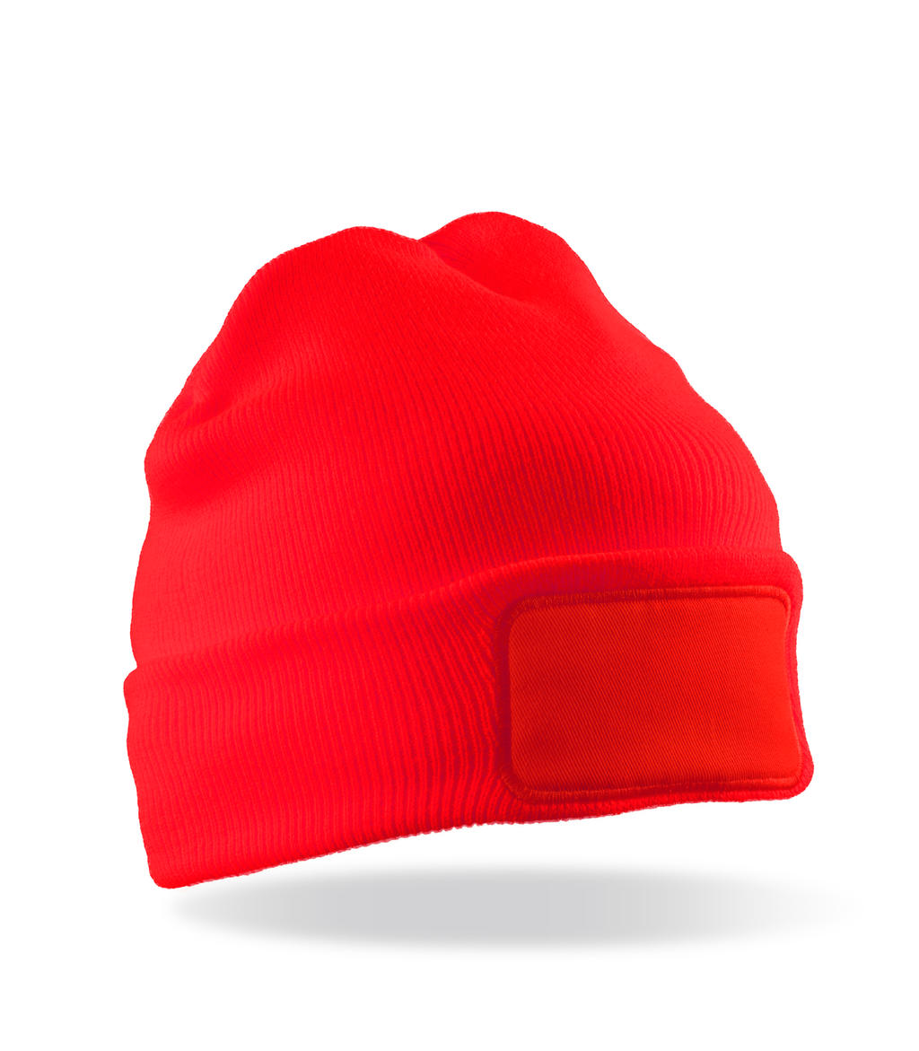  Recycled Thinsulate? Printers Beanie in Farbe Red