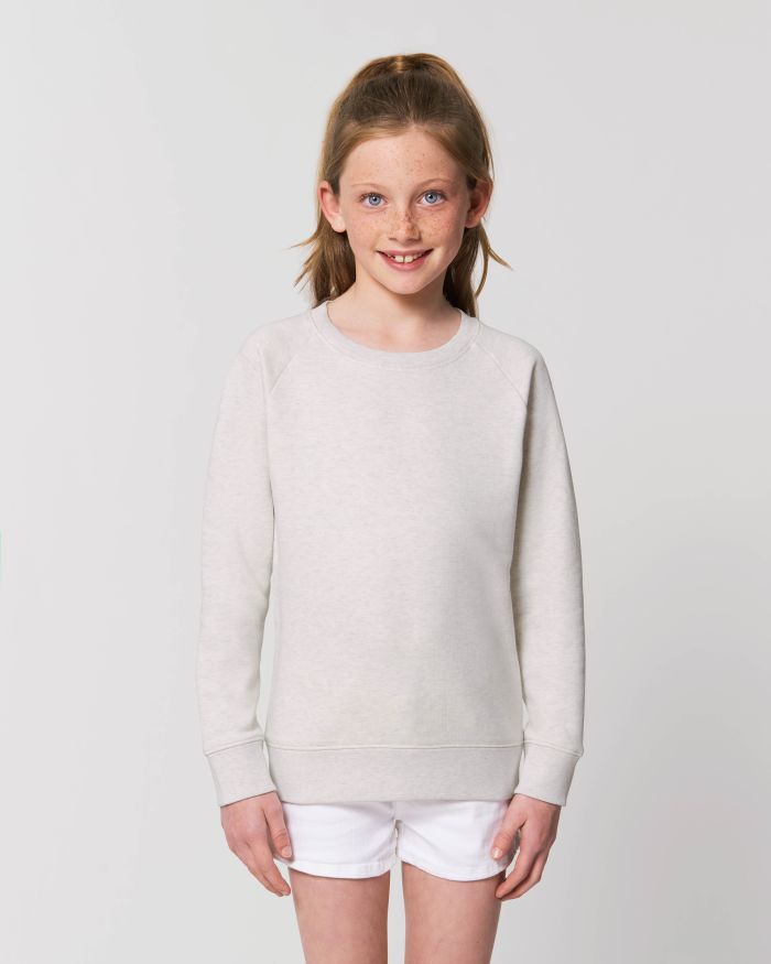 Kids Sweatshirt Mini Scouter in Farbe Cream Heather Grey