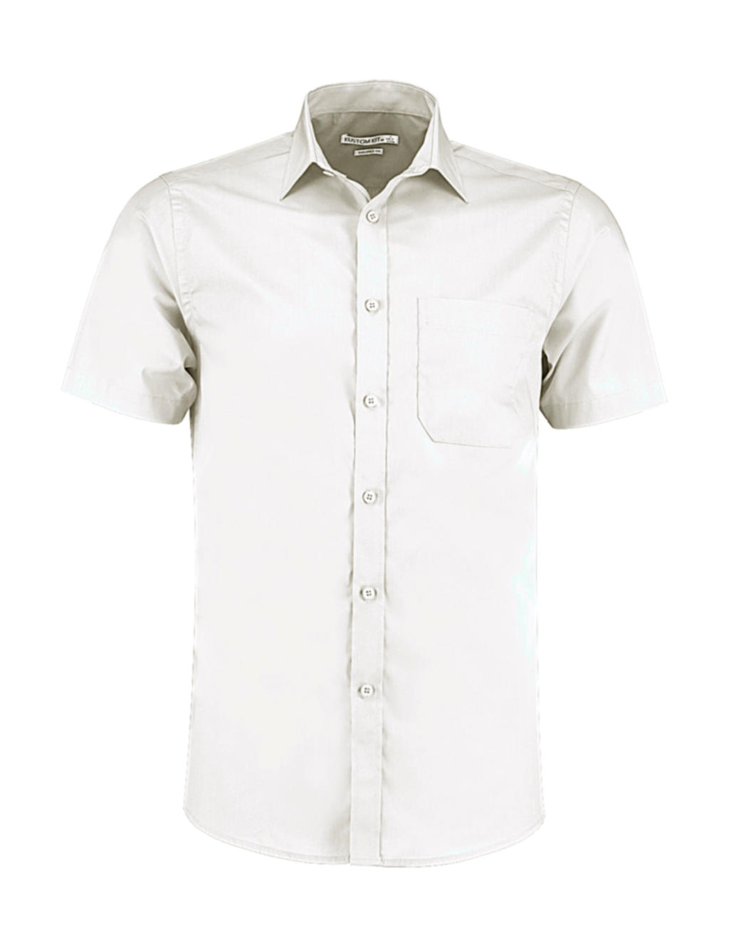  Tailored Fit Poplin Shirt SSL in Farbe White