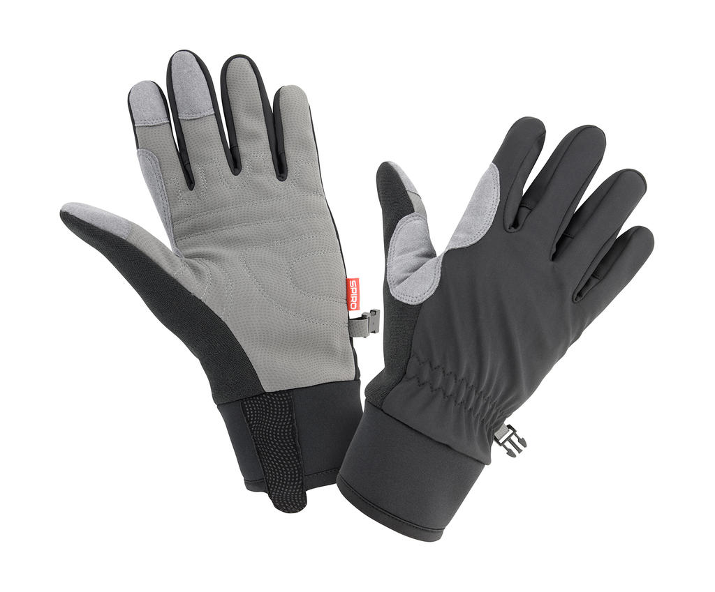  Spiro Winter Gloves in Farbe Black/Grey