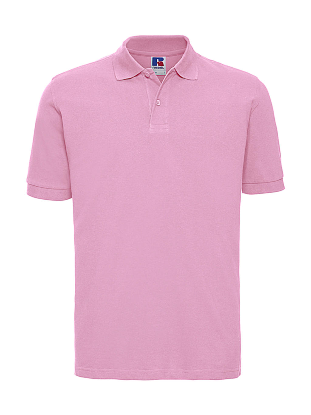  Mens Classic Cotton Polo in Farbe Candy Pink