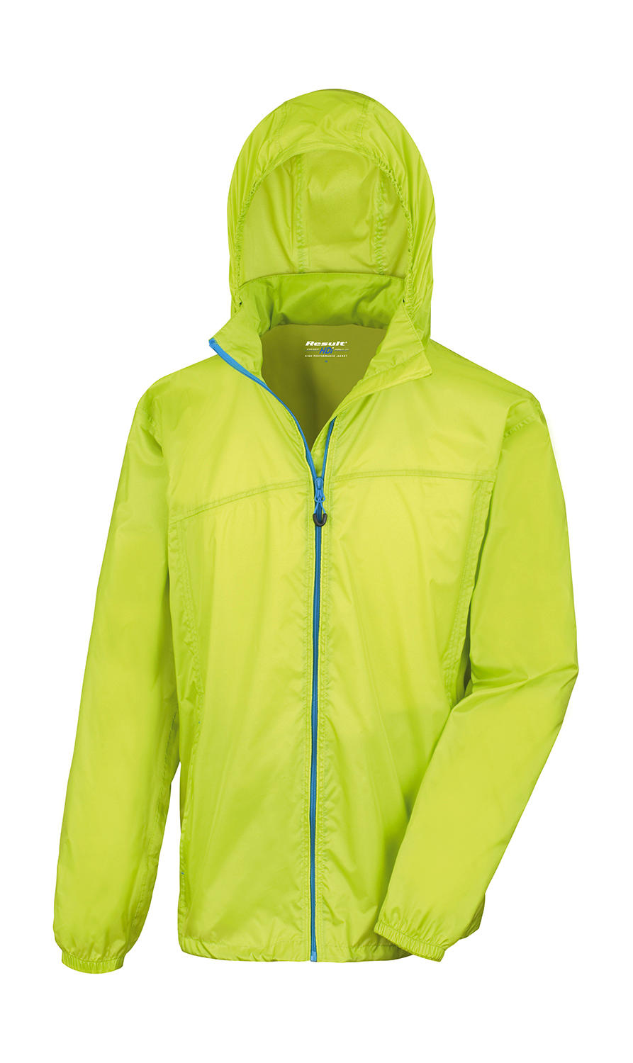  HDI Quest Lightweight Stowable Jacket in Farbe Lime/Royal