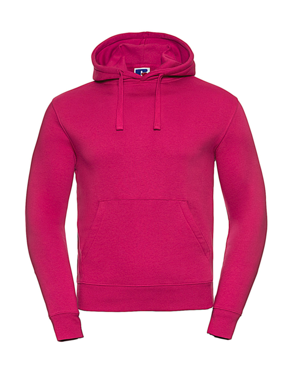  Mens Authentic Hooded Sweat in Farbe Fuchsia