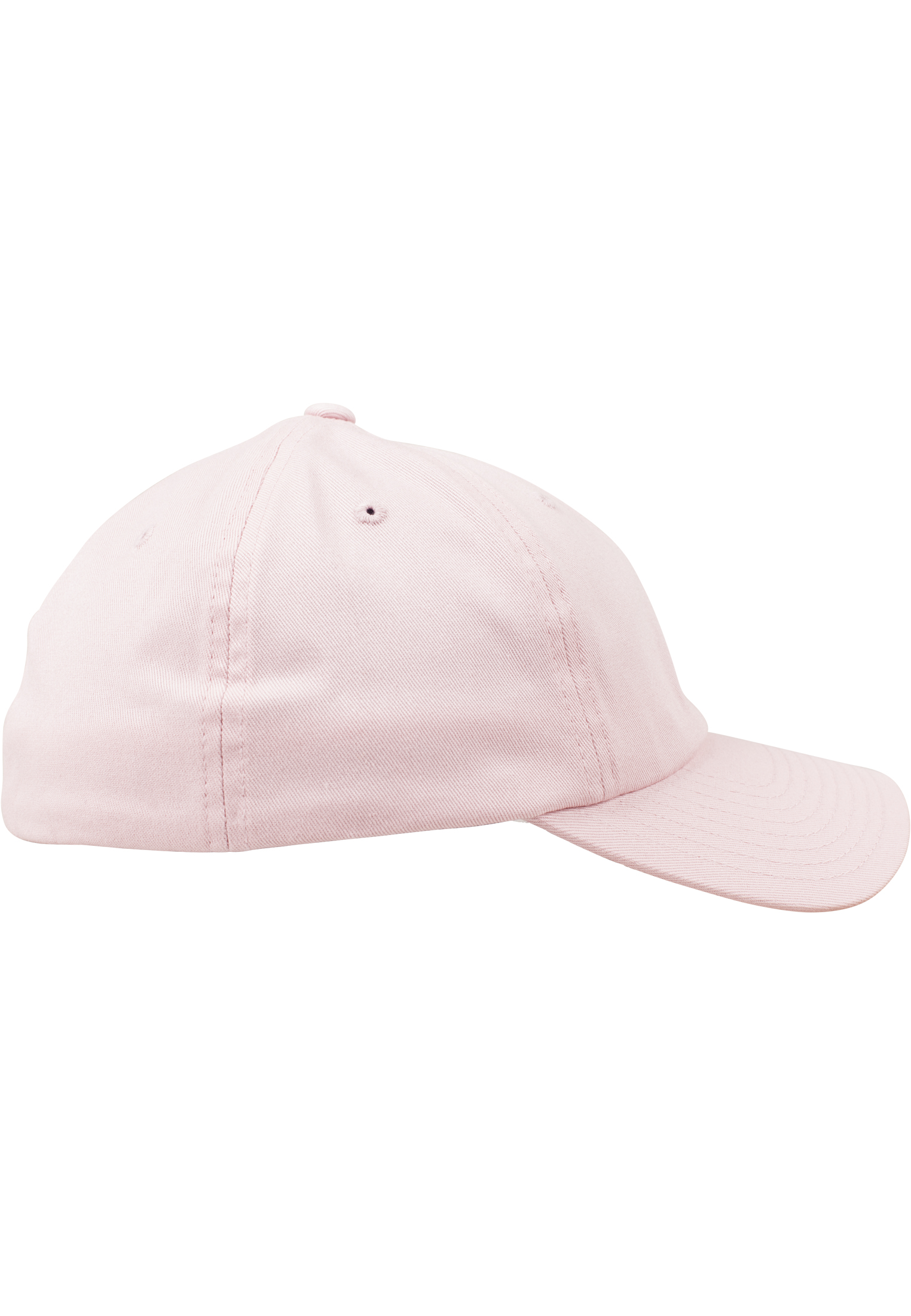 Dad Caps Flexfit Cotton Twill Dad Cap in Farbe pink
