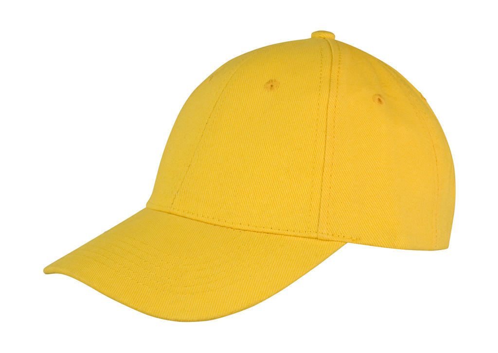  Memphis 6-Panel Low Profile Cap in Farbe Yellow