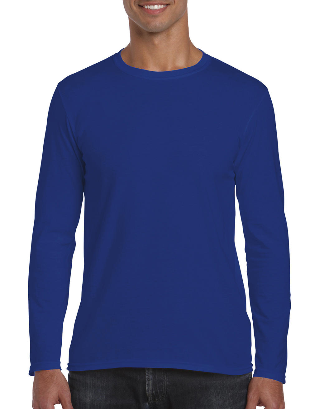  Softstyle? Long Sleeve Tee in Farbe Royal
