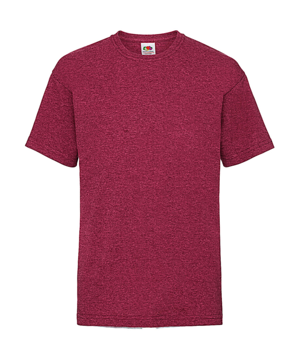  Kids Valueweight T in Farbe Heather Red
