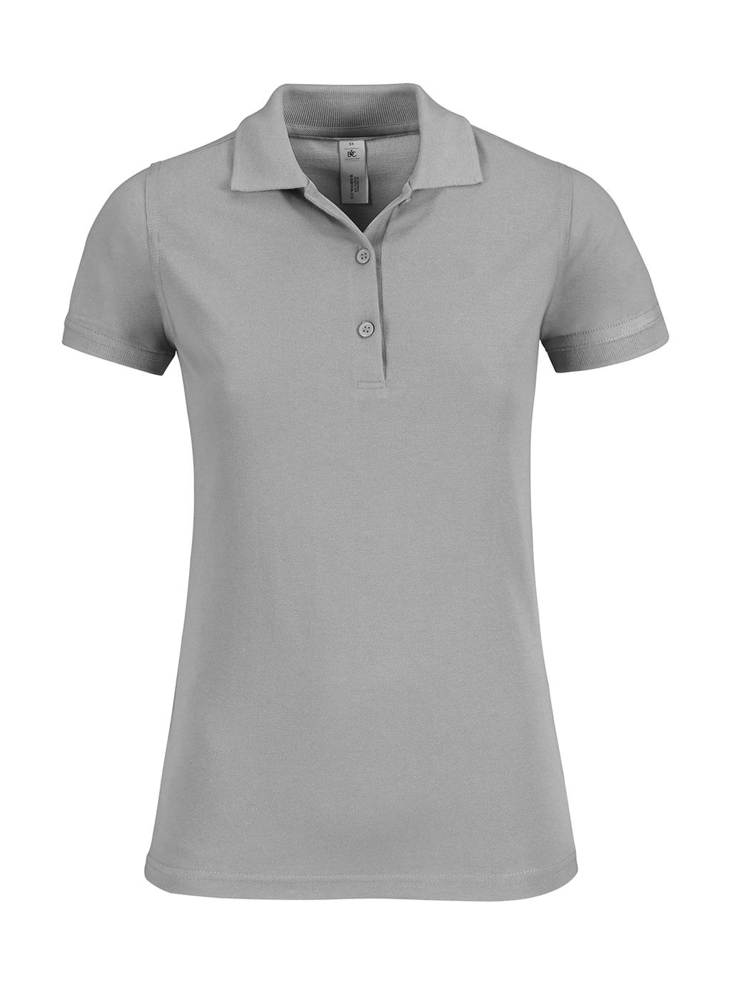  Safran Timeless/women Polo in Farbe Pacific Grey