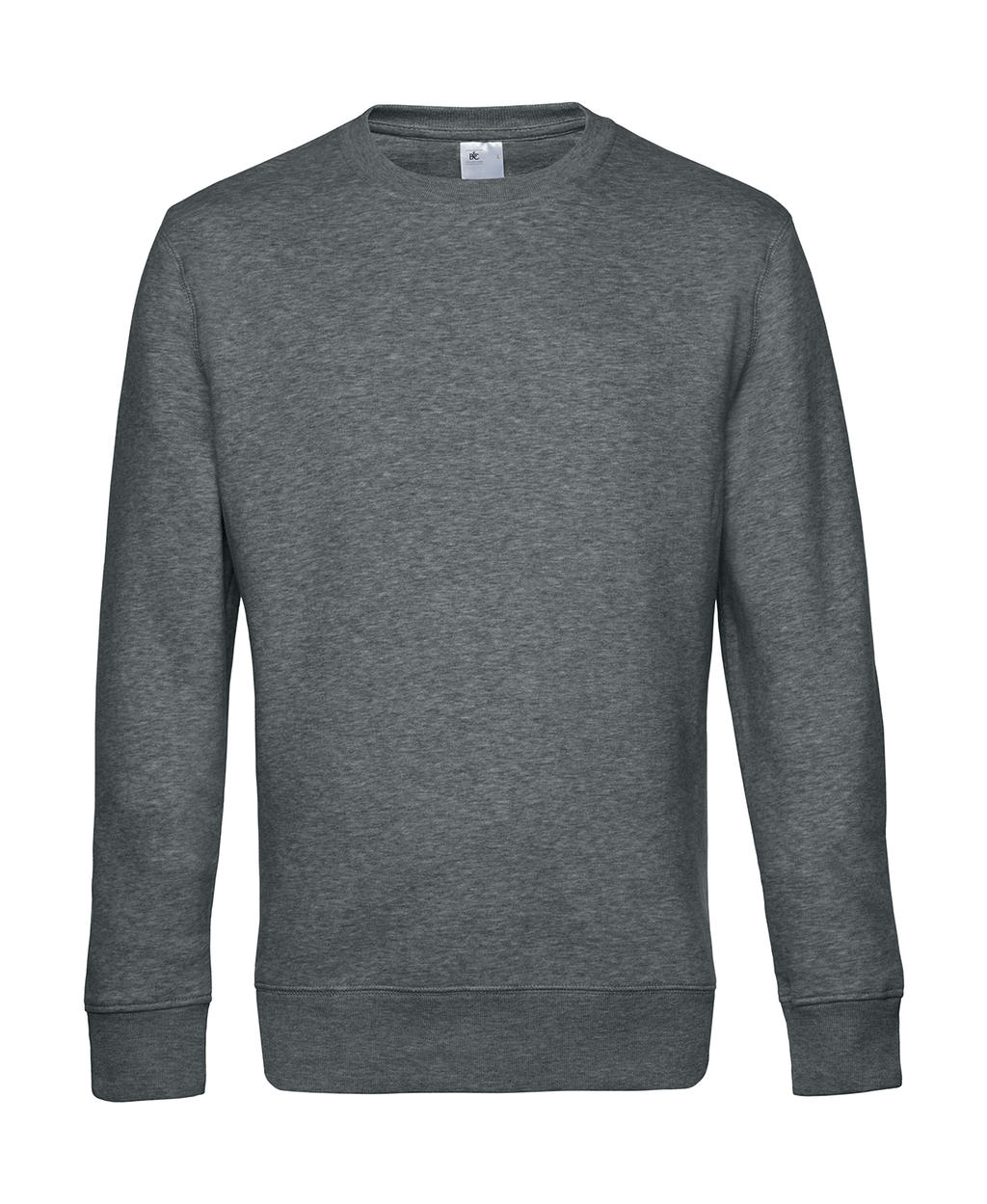  KING Crew Neck_? in Farbe Heather Mid Grey