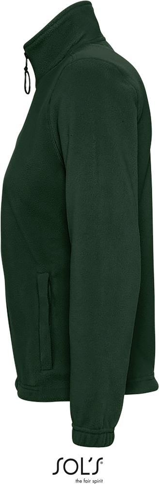 Fleece North Women Damen Fleece Jacke in Farbe fir green