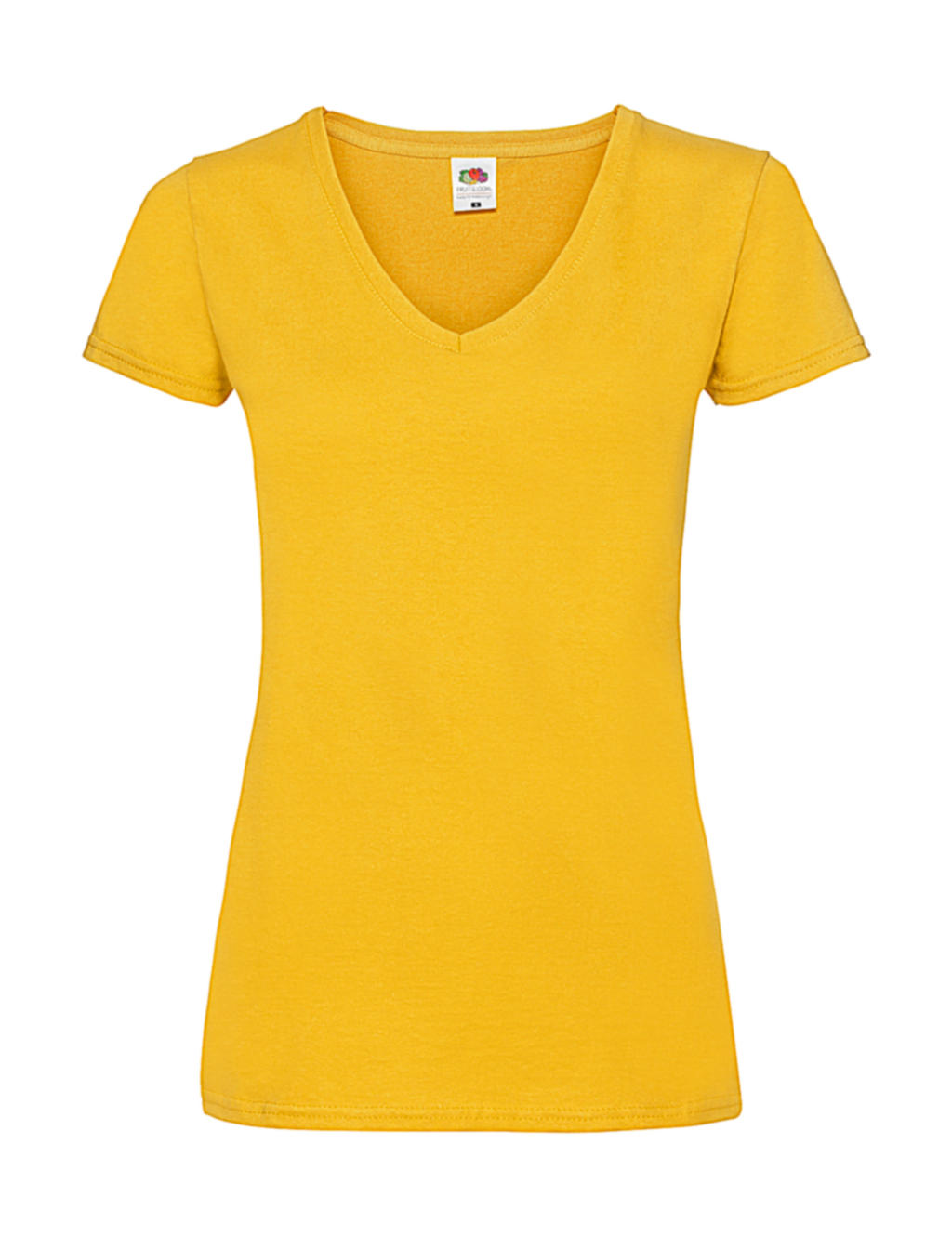 Ladies Valueweight V-Neck T in Farbe Sunflower