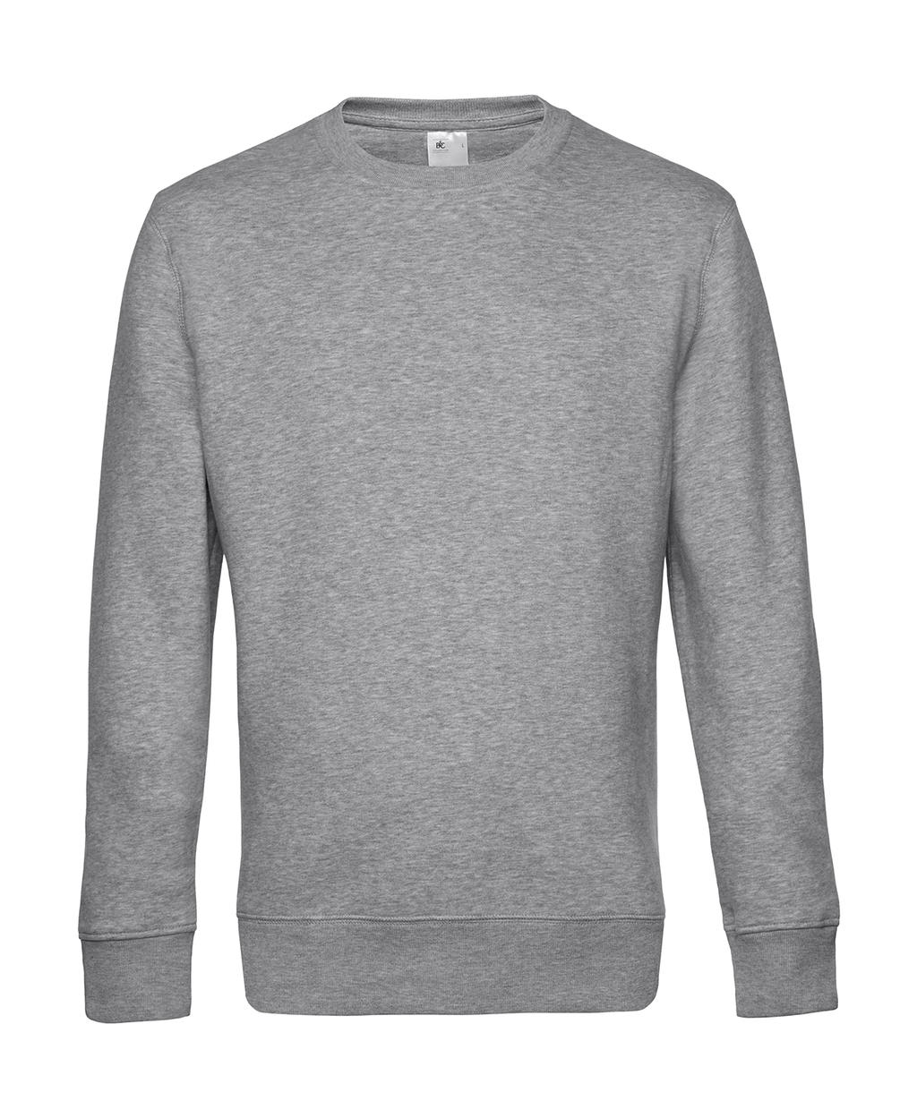  KING Crew Neck_? in Farbe Heather Grey
