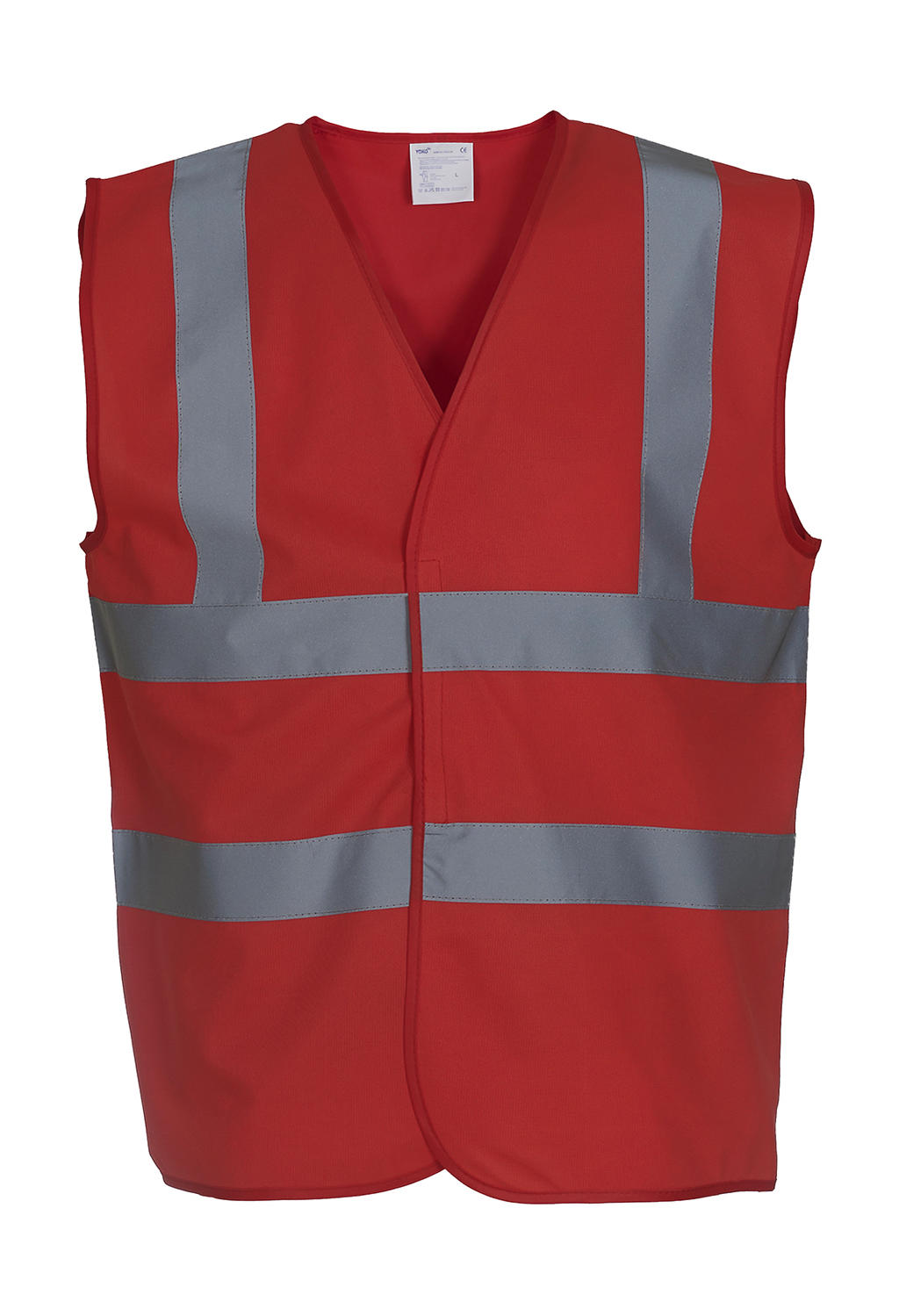 Fluo 2 Band+Brace Waistcoat in Farbe Red