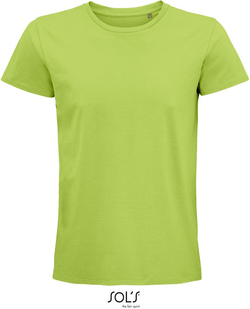 T-Shirt Pioneer Men Herren-Rundhals-T-Shirt Aus Jersey, Fitted in Farbe apple green