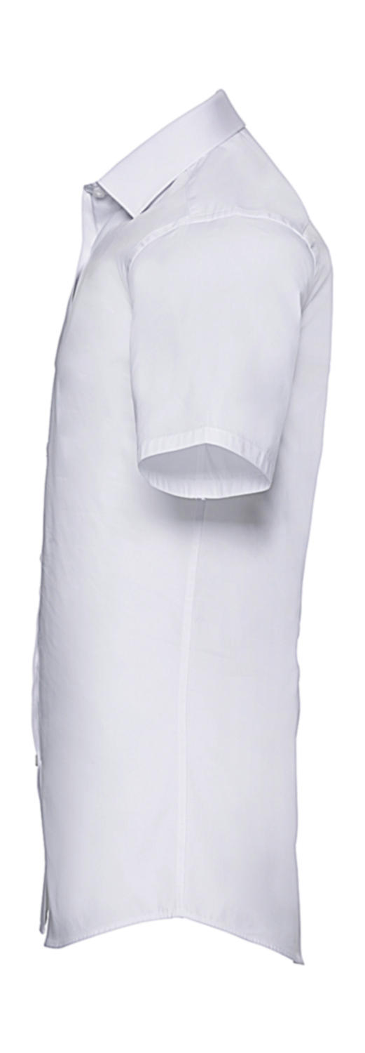  Mens Ultimate Stretch Shirt in Farbe White