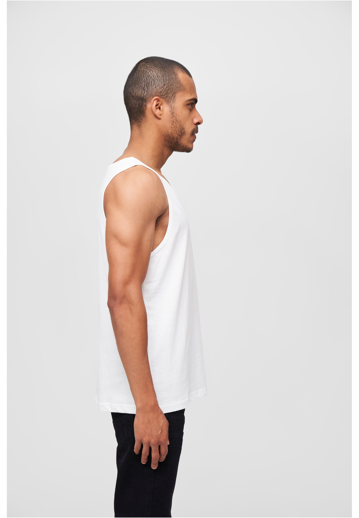 T-Shirts Tank Top in Farbe white
